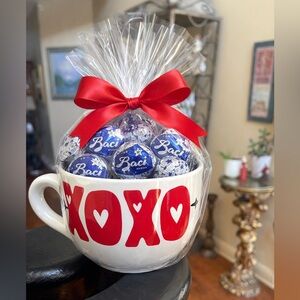 XOXO Hearts Valentine Ceramic Large Cup Tea Mug by Dan Dee International LLC